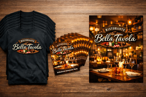 Schnellauftrag in der Druckerei mit mehreren Stationen