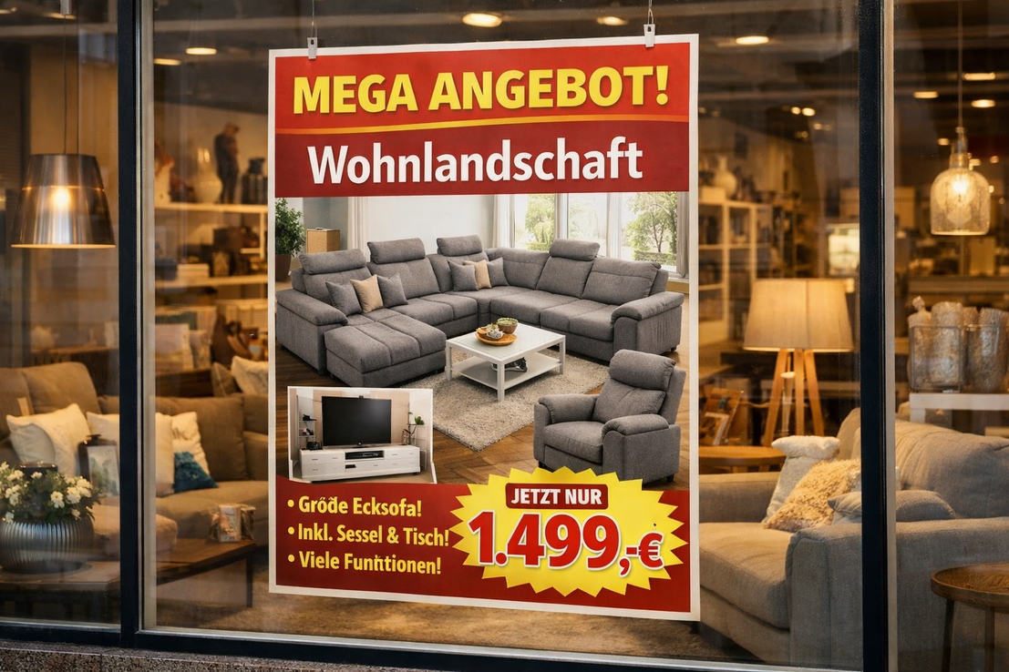 Große Plakate und Poster im Druck