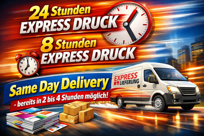 Express-Druck mit schneller Abwicklung